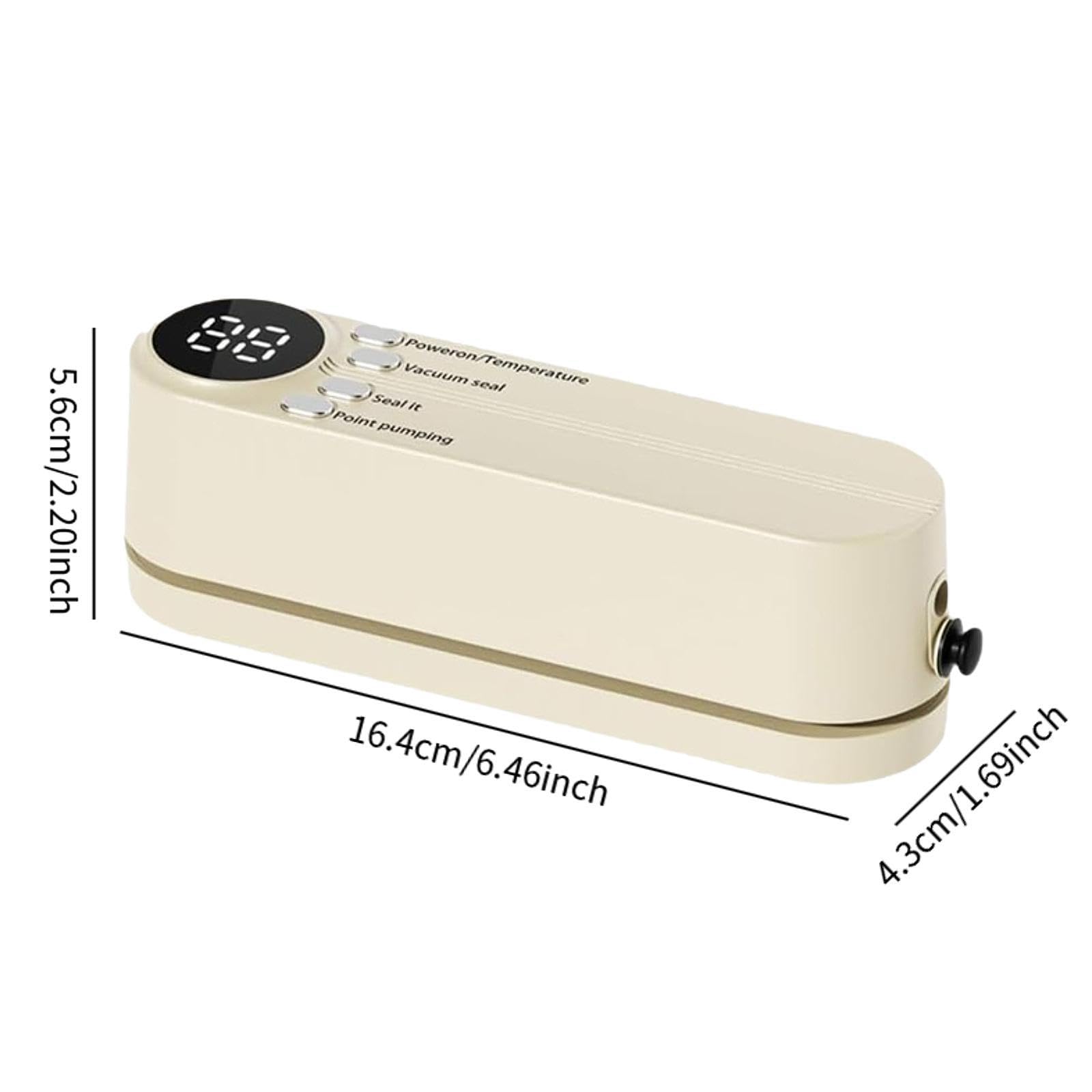 Amazon.co.jp: ShengQuanHao コードレス真空シーラー 食品保存用60KPA